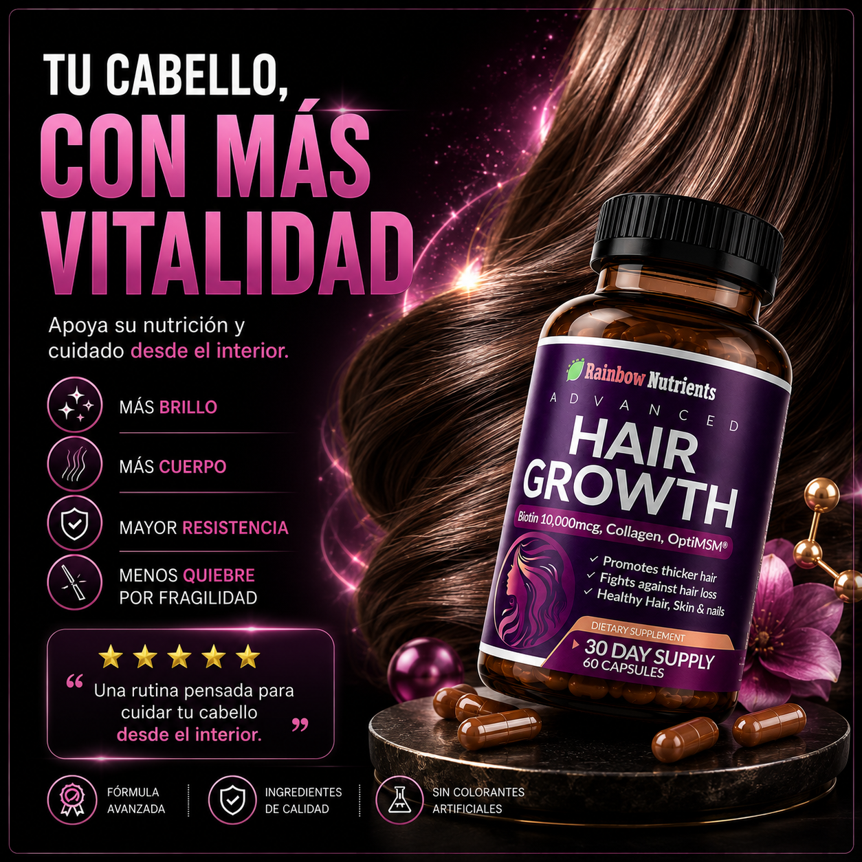 CapilarPlex™ – Fortalecimiento y Crecimiento Capilar
