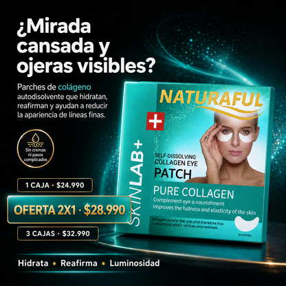 ColágenoLift™ - Parches de Colágeno Autodisolvente | Adiós Ojeras