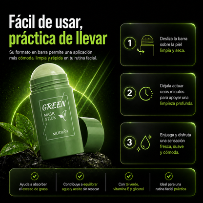 TeaGlow™- Mascarilla Natural Limpiadora de te verde🌿